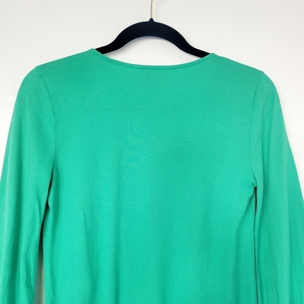 Lilly Pulitzer Braylen Signature Green Tunic Top Size XS - Picture 6 of 9